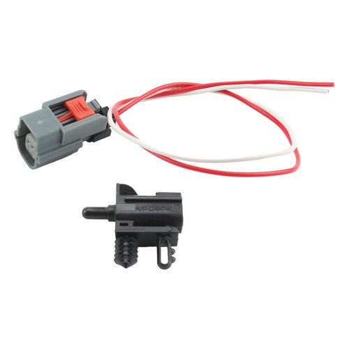 For Ford Lincoln Ambient Air Temperature Sensor & Connector Pigtail Wiring Plug - Picture 2 of 8