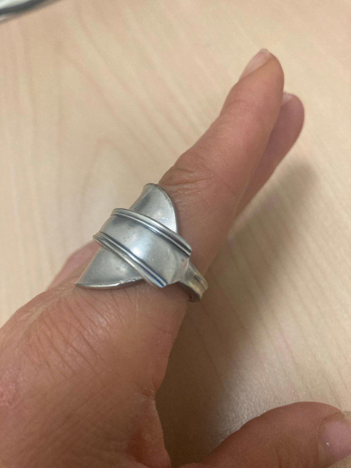Silver Spoon Ring - image 2
