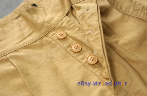 British military shorts Men's cotton summer shorts Gurkha shorts Military shorts - Picture 16 of 35