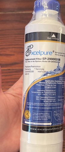 Excelpure Refrigerator Water Filter Fit For EP-2900020B Samsung/Kenmore - Picture 7 of 13