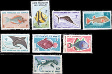 COTE DES SOMALIS POISSONS 1959 N**