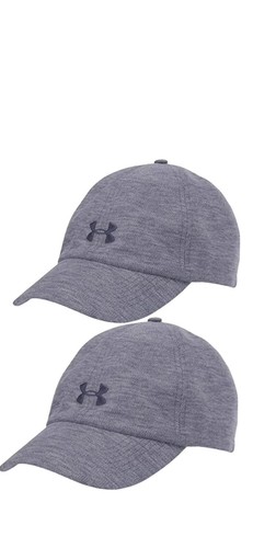 Under Armour Damen Meliert Play-up Cap Mütze Blau Ink 1353506-497 2 Stück