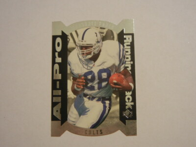 1995 UPPER DECK SP FOOTBALL MARSHALL FAULK #AP-1 INDIANAPOLIS COLTS DIE CUT 