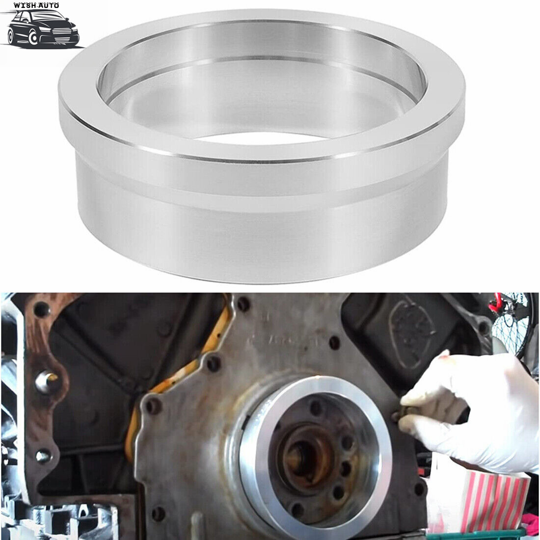 Oil Pan LS Rear Cover Billet Alignment Tool For LS Series Engines 4.8 5 ...
