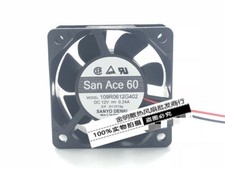 1 pcs Sanyo 6025 6CM 109R0612G402 12V 0.24A Chassis High Air Volume Cooling Fan