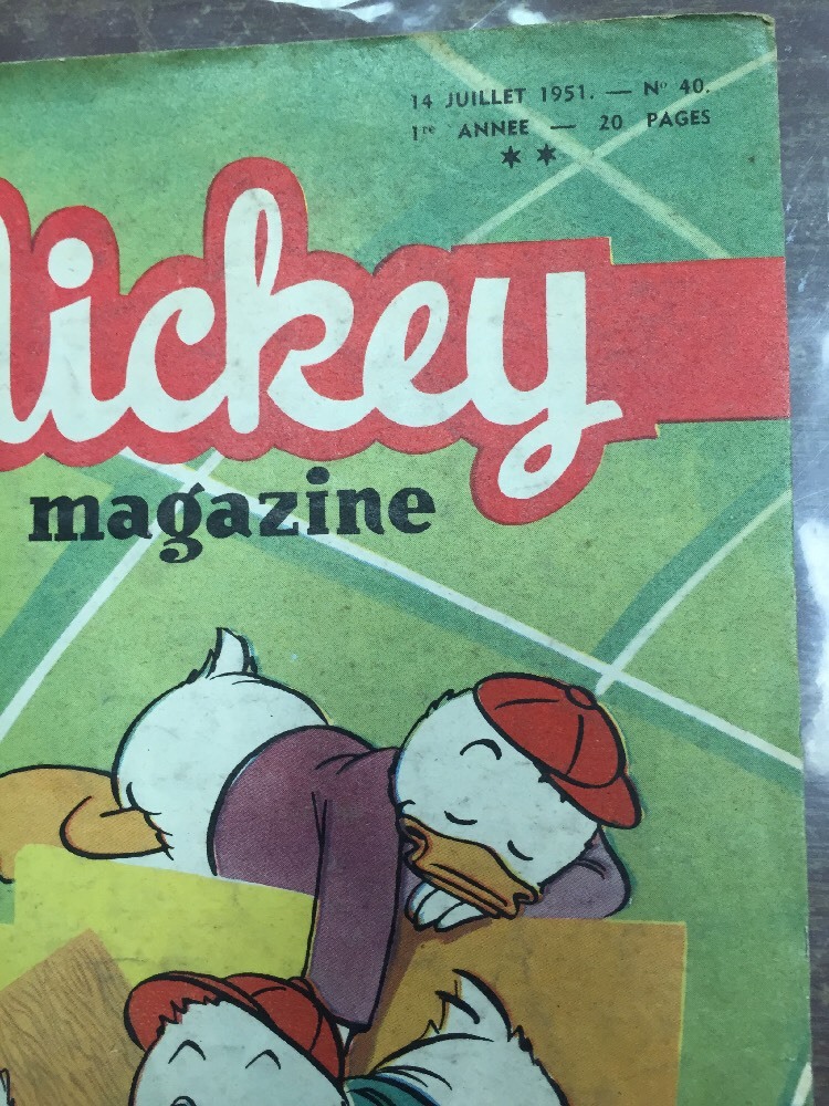 Mickey (Mouse) Magazine 1951 comics in Swiss | eBay