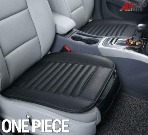 1X Universal Car Front Row Seat Cover PU Leather Pad Protector Mat Chair Cushion - Bild 1 von 5