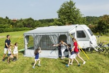 Fiamma Caravanstore Zip Complete Room And Canopy For Caravans In Grey Size 360xl