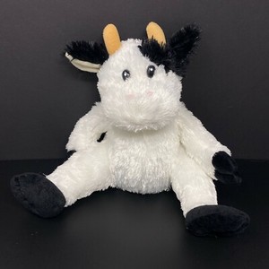 black cow stuffed animal