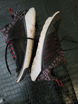 euc nike Air Jordans sz 13 black red flight flex trainers sneakers