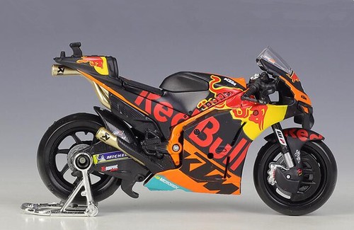Maisto 1:18 RedBull KTM AJO RC16 MotoGP Motorcycle Brad Binder Miguel Oliveira - Picture 4 of 9
