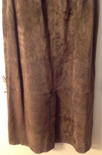 Gonna Stan Herman Studio 6 in camoscio marrone - Foto 7 di 12