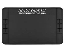 Cow RC Carbon Series Screw Catcher Rubber Pit Mat (24"x30") [CPP-R15013377]