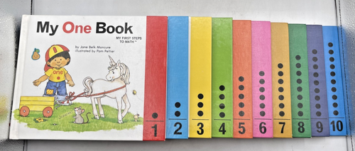 My First Steps To Math Books 1-10 - By Jane Belk Moncure Hardcover Book Set - Picture 5 of 13