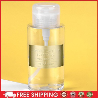 150/300ml Push Down Empty Pump Dispenser Makeup Manicure Bottle (300ml) NEW