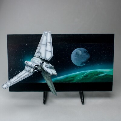 1/270 Star Wars Lambda Tydirium Shuttle - Hand painted diorama - Ready to ship