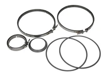 DPF DOC Filter Clamp Gasket Kit Fits Cummins OE 2871453 2871863 2880215 2880213