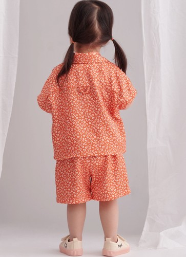 SIMPLICITY 9798 TODDLERS TOP PANTS SHORTS HAT Sewing Pattern Sizes 6Month-4Years - Picture 4 of 15