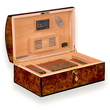 Daniel Marshall 10085 Limited Edition Treasure Chest 150-Cigar Humidor - Prec... - Picture 2 of 2