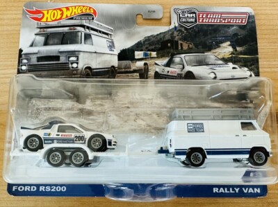 Hot Wheels Premium Team Transport Ford RS200 Rally Van #33 2020