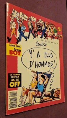 Free Boy Hors-Serie n°1 - Y'a plus d'hommes - José CUNEO - Comic - rar