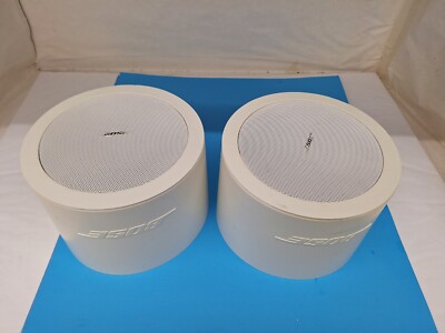 Bose FreeSpace DS 16F speaker with Pendant shroud White Pair Bose FreeSpace DS 16F speaker with Pendant shroud White Pair