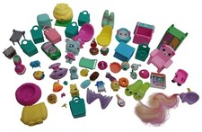 Shopkins Lot Of 50 Toys  Accessories Figures Furniture Miniatures  Playsets