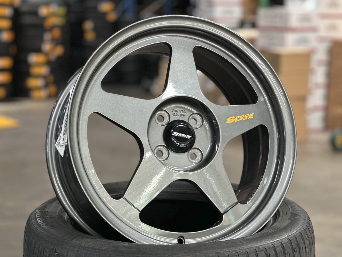 17x8J NK SPOON Flow Formed (4 Wheel) 4x100 fits for HONDA TOYOTA