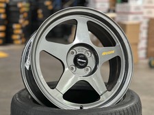 Nuovo 17x8J NK SPOON Flow Formed (4 ruote) 4x100 adatto per HONDA TOYOTA MAZD...