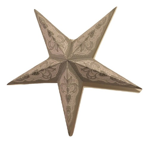 Decorative Paper Star Lampshade Light Hanging Lamp Festive Christmas Lantern - Picture 88 of 179