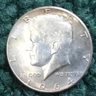 Kennedy Half Dollar 1964 Circulated 90% Silver Offers Welcome FREE SHIPPING