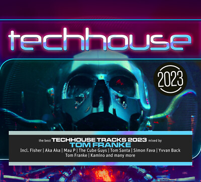 CD Tech House 2023 By Various Artists 2CDs