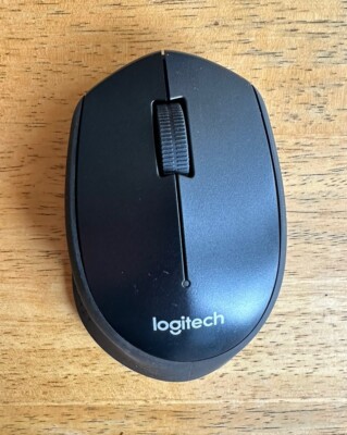 Logitech M330 SILENT Wireless Optical Mouse - With Receiver - Black