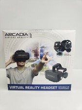Arcadia Virtual Reality Headset w/Built-In Headphones