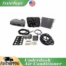 12V Electric Cool&Heat Universal Underdash Air Conditioner Auto DC Car A/C Kit
