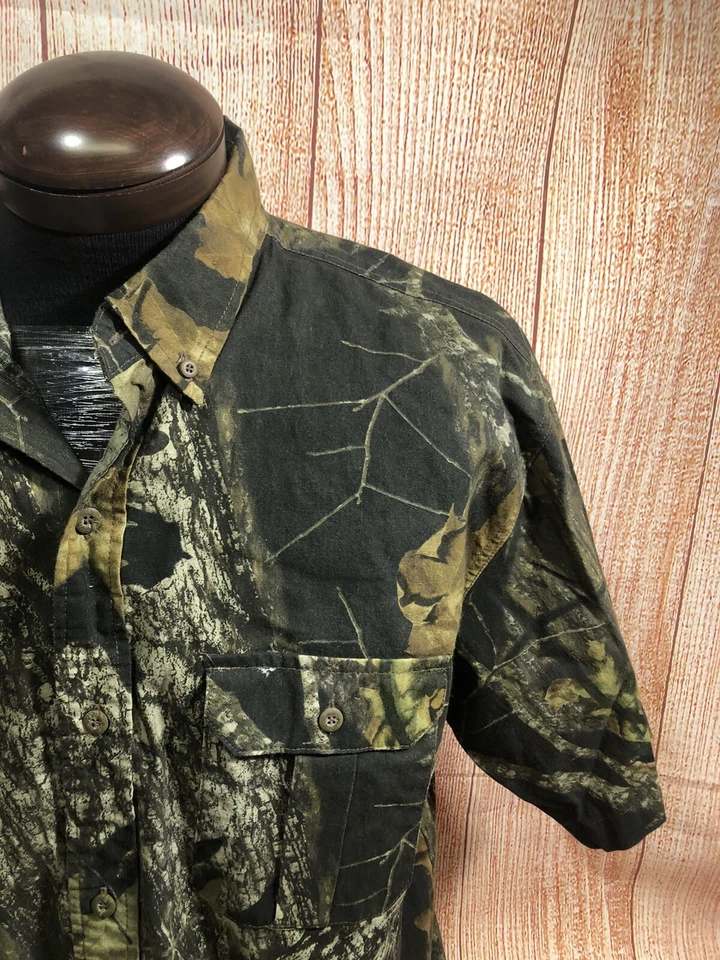 Men’s JERZEES OUTDOORS REALTREE CAMO XL EXTRA LARGE COTTON BLEND SHIRT - Image 2 of 4