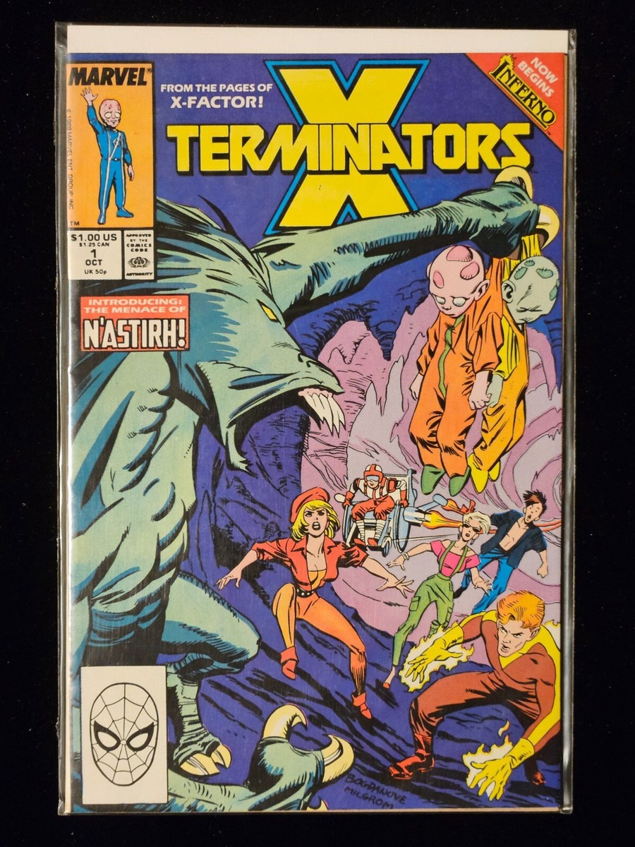 X-TERMINATORS Comic #1 (Oct 1988, Marvel) 9.2 NM- | eBay