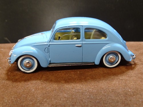 OLD 1950's VOLKSWAGEN SPLIT-WINDOW BEETLE SOLIDO DIECAST 1:43 SCALE MODEL VW CAR - Picture 2 of 19