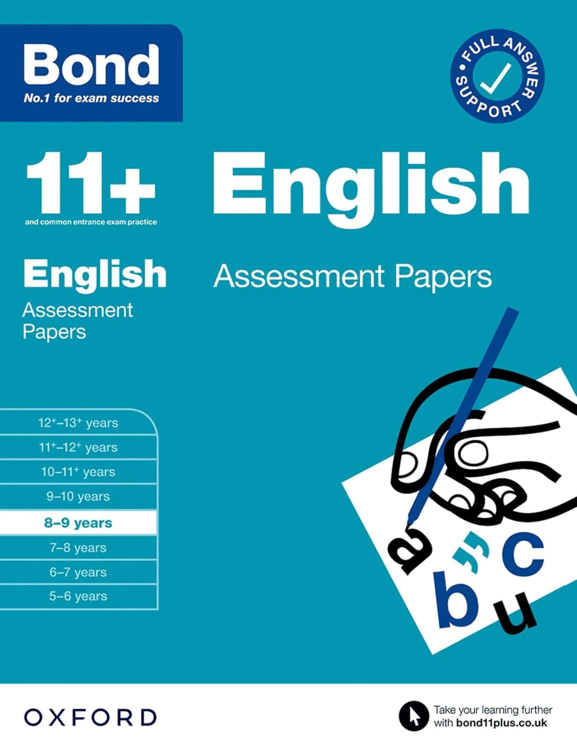 Bond 11+ English Assessment Papers 8-9 years (for GL Assessment & other 11 plus
