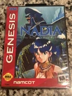 Nadia The Secret of Blue Water - RPG Game & Case For Sega Mega Drive Genesis