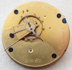 ANTIQUE 18s ELGIN GRADE 6 7 JEWEL HUNTER POCKET WATCH MOVEMENT