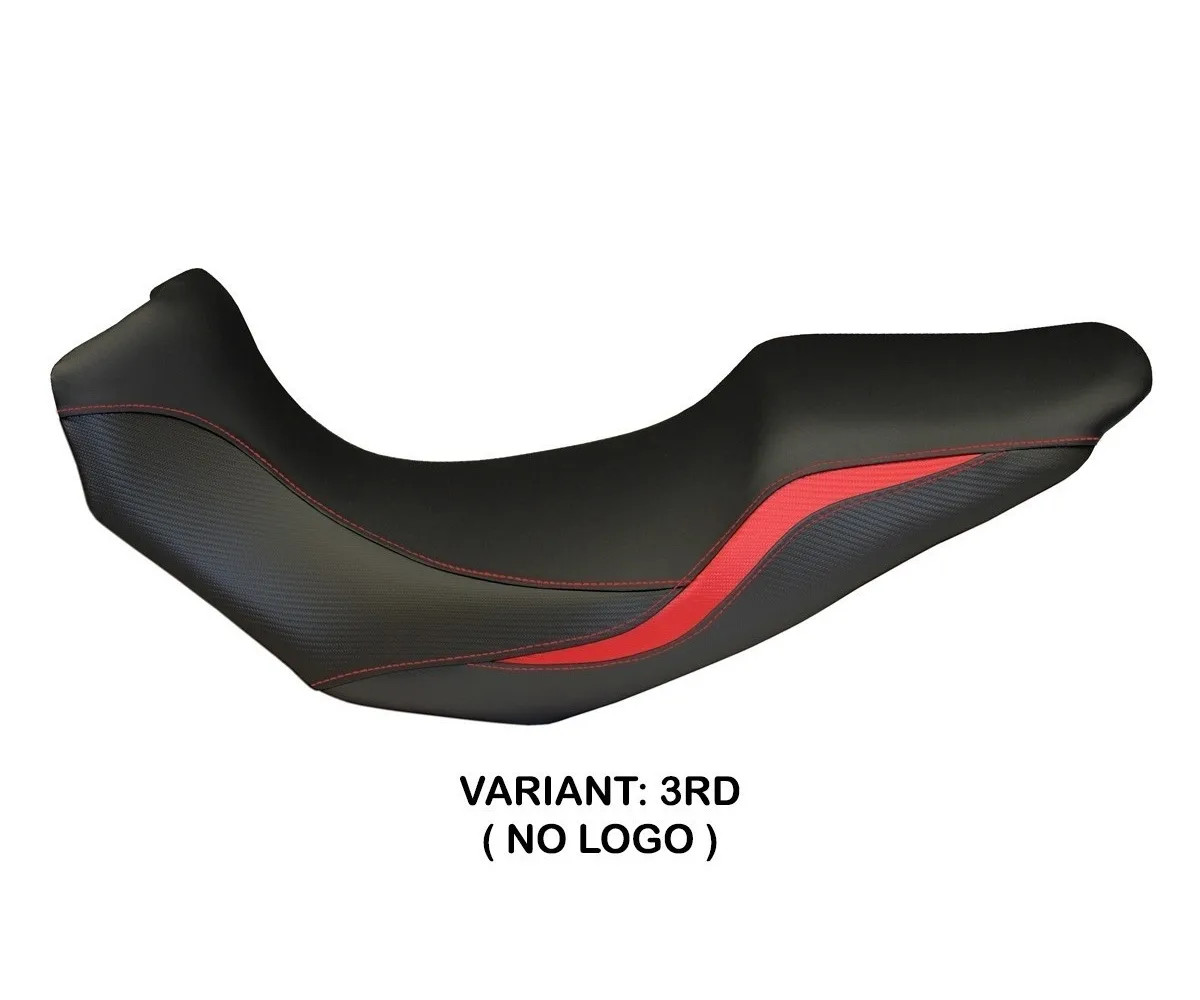 Seat saddle cover Salerno Red (RD) TPZ for TRIUMPH TIGER 1050 2007 > 2013 18E