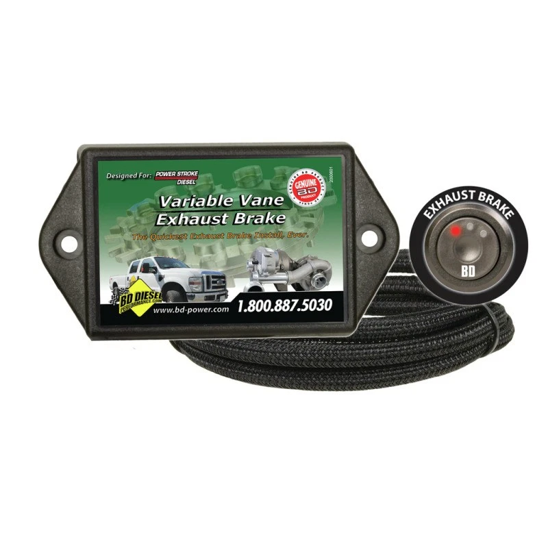 Freno de escape de paleta variable BD diésel 2001100 para 08-10 Ford F-250/F-350/F-450 Foto 3 de 4