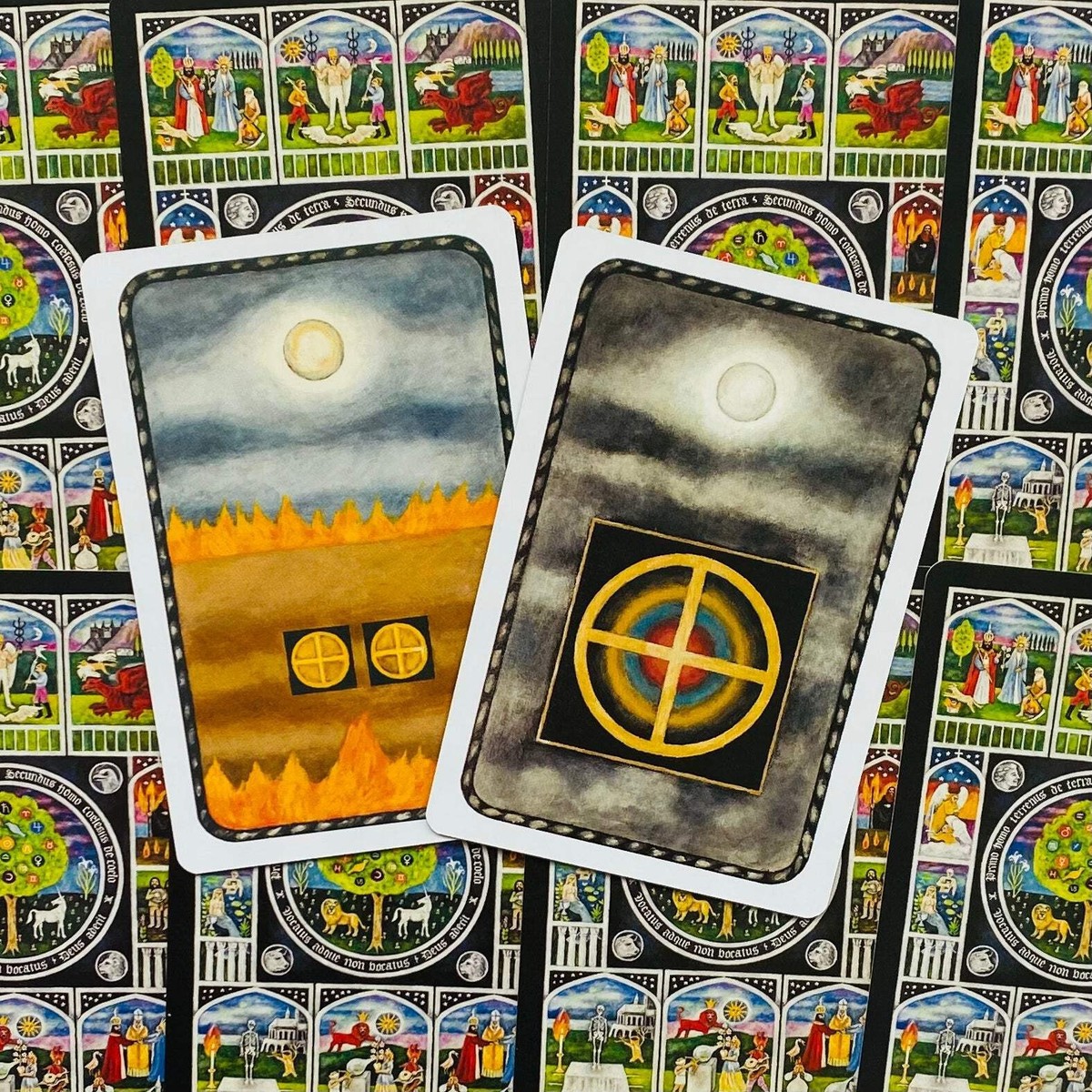 THE JUNGIAN TAROT CARDS DECK ROBERT WANG ESOTERIC TELLING US