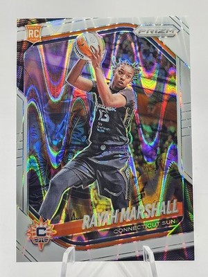 2025 Panini Prizm WNBA Rayah Marshall (RC) #47 White Seismic Prizm SP Suns