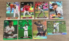 2023-24 Topps Stadium Club Chrome Refractor Lot - Green & Base Chrome Vets