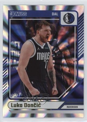 2024-25 Panini Donruss Holo Laser 137/149 Luka Doncic Luka Dončić #82 9o3
