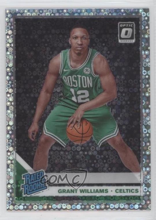 2019 Panini Donruss Optic Rated Rookie Fast Break Prizm Grant Williams #157 1yj