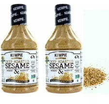 2-PACK Kewpie Creamy Deep Roasted Sesame Dressing Marinade 30 oz (887 mL) each