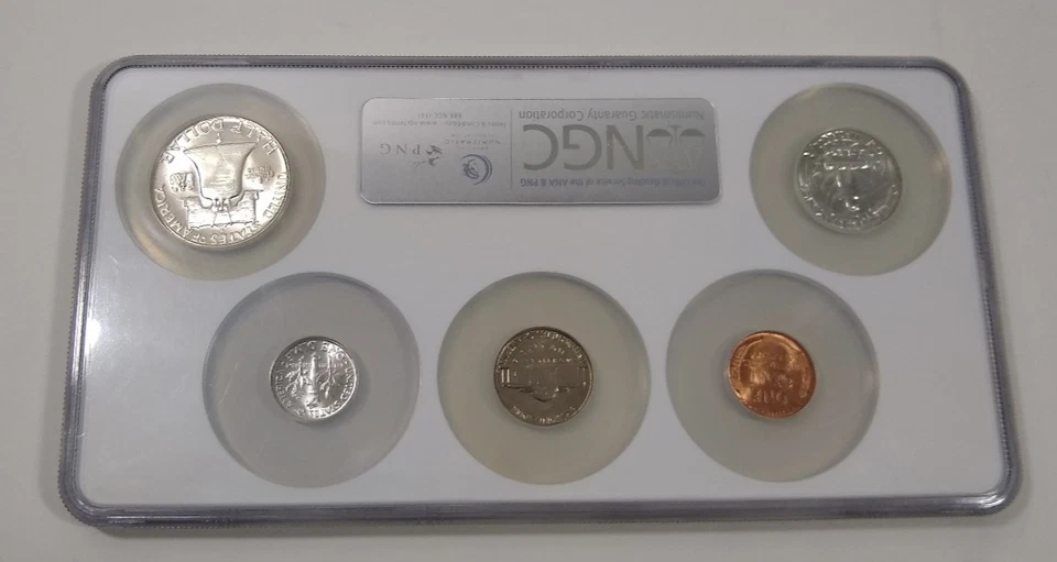 1954 D Uncirculated Coin Set NGC Graded MS63, MS64, MS65 - Image 2 of 4